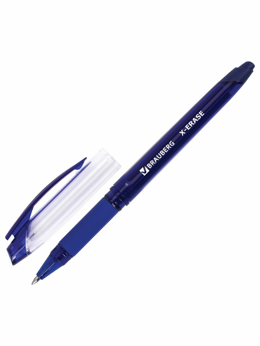 Ручка стираемая гелевая BRAUBERG Repeat Color синяя 0,5 мм, 1 шт - фото №3