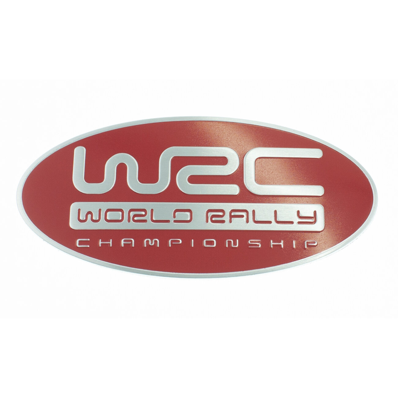 Эмблема универсальная World Rally Championship красная 1 шт.