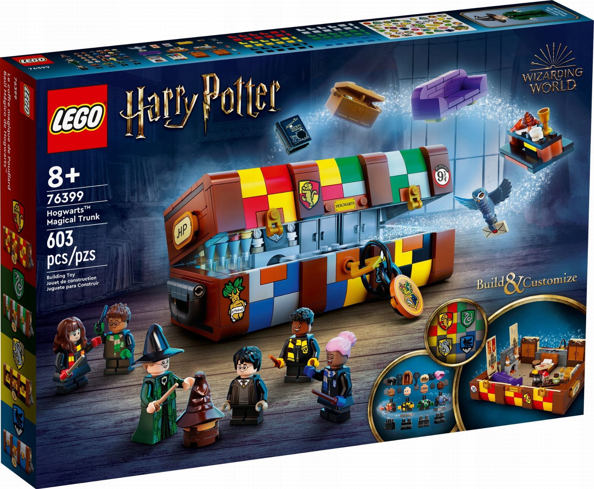 Конструктор LEGO Harry Potter 76399 Волшебный чемодан Хогвартса