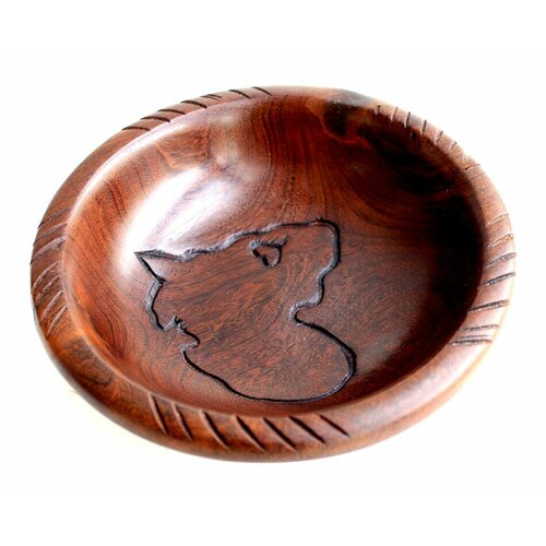 Миска резная, Африканское дерево ироко