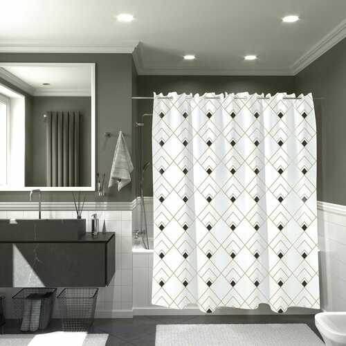 Штора для ванной комнаты My Space 180х180 Chicago 1270₽