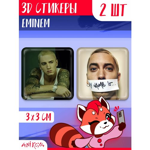 3D стикеры на телефон Eminem