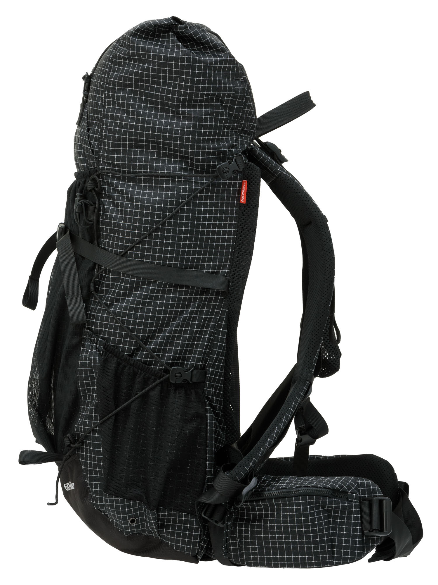 Мультиспортивный рюкзак Naturehike Rock 60L+5L, black