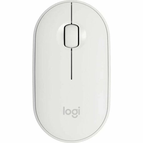 Мышь LOGITECH Pebble M350 беспроводная оптическая 1000 dpi белая 389300₽