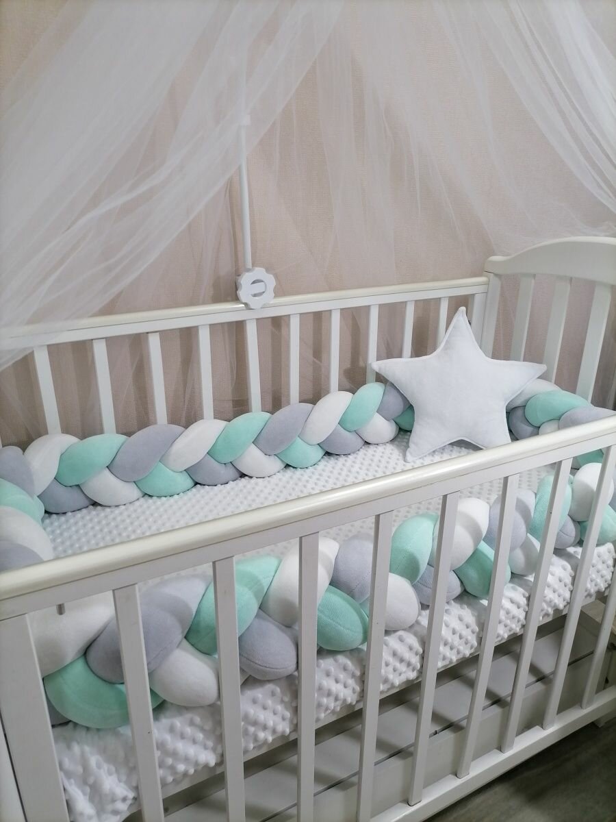 Бортик коса (косичка)