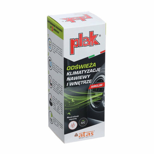 Очиститель кондиционера Plak AIRCLIM Лимон 150 мл 686₽