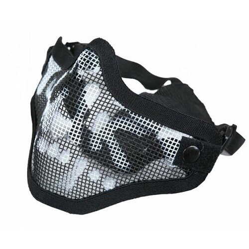 Защитная маска для страйкбола WST с двойным ремнём (Череп)