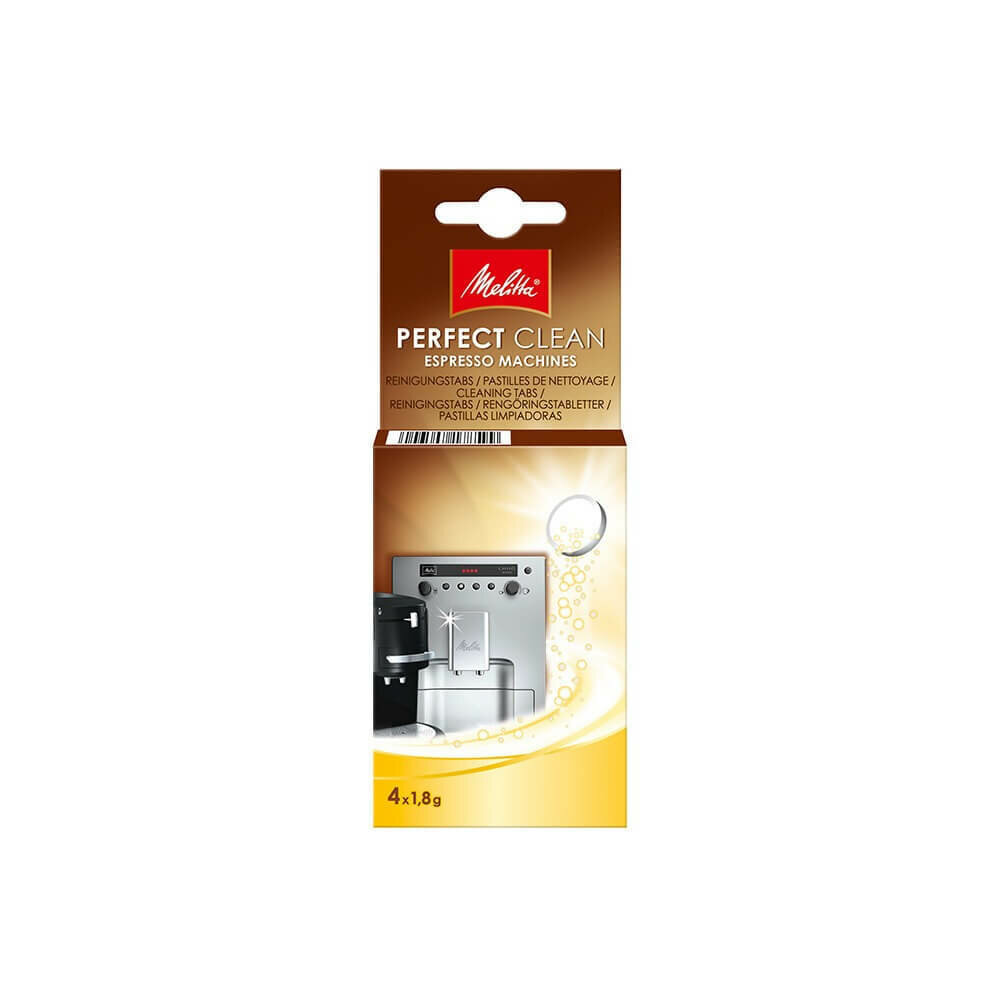 Очищающие таблетки для кофемашин Melitta Perfect Clean, 4 шт