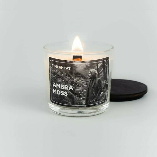 Аромасвеча Time Heat в стакане Ambra Moss 80 мл 990₽