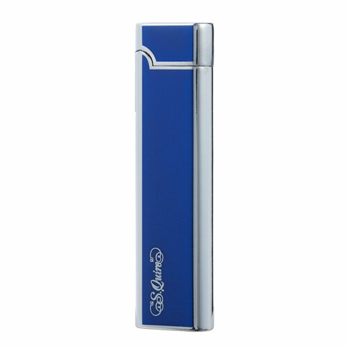 Зажигалка газовая кремниевая SQuire синяя серебристая 1128₽