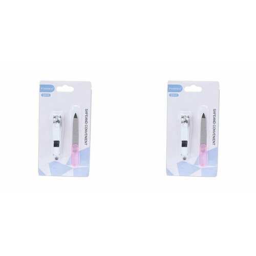 Farres cosmetics Маникюрная пилка Клиппер 2 штуки в упаковке в наборе 2 упаковки 562₽