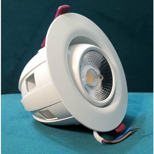 Встраиваемый диммируемый светодиодный поворотный светильник G2 6 Вт теплый белый 2500₽