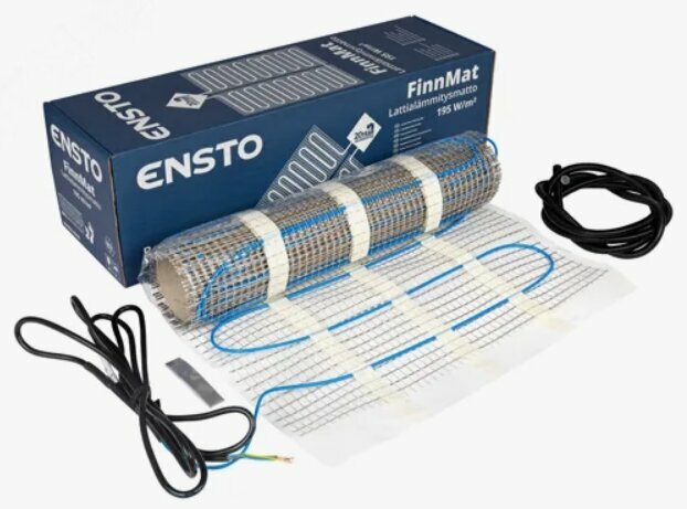 Теплый пол Ensto 10 м.кв. FinnMat130, комплект без терморегулятора - фото №5