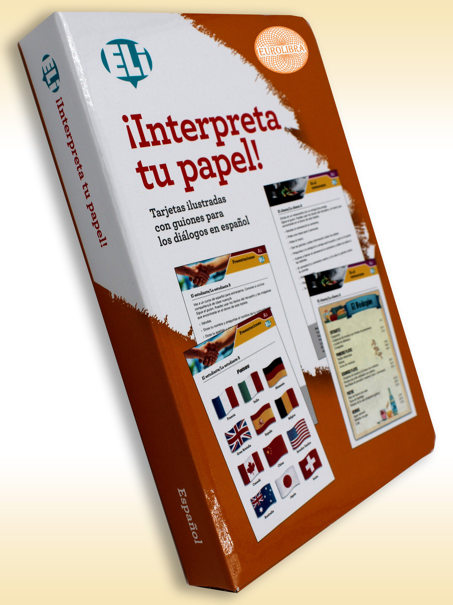 INTERPRETA TU PAPEL! Flashcards (A1-B2) / Карточки для изучения испанского языка - фото №2