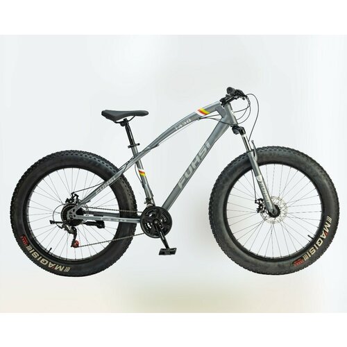 Велосипед фэтбайк FUHSI FU604 26 21 скорость серый 24770₽