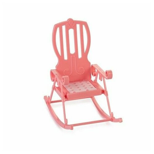 Кресло-качалка Маленькая принцесса Нежно-розовая в/п С-1514 (Огонек) мебель для кукол огонек маленькая принцесса нежно розовая