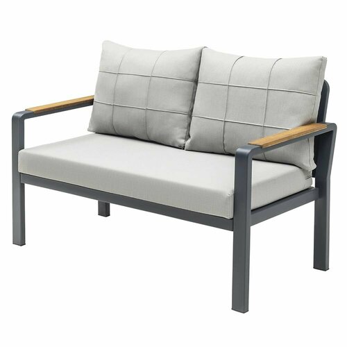 Софа садовая Калидус 132х67х80 см алюминийироко 54999₽