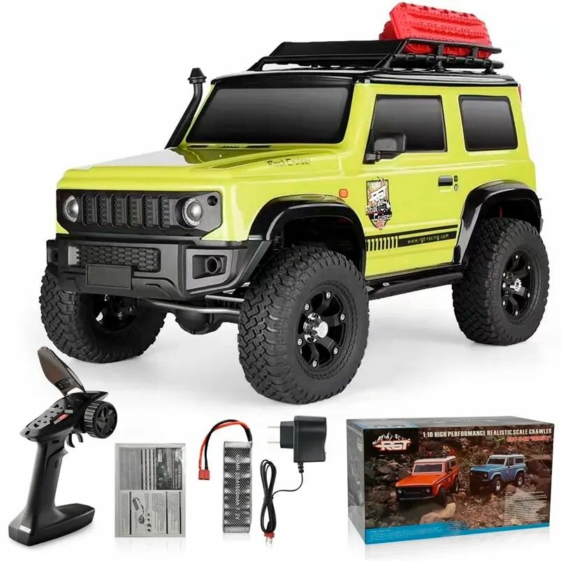 Радиоуправляемая машина краулер HSP RGT Hobby Cruiser РК-4 Jimny Waterproof 4WD RTR масштаб 1:10 2.4G - 136100V3-R86373-1