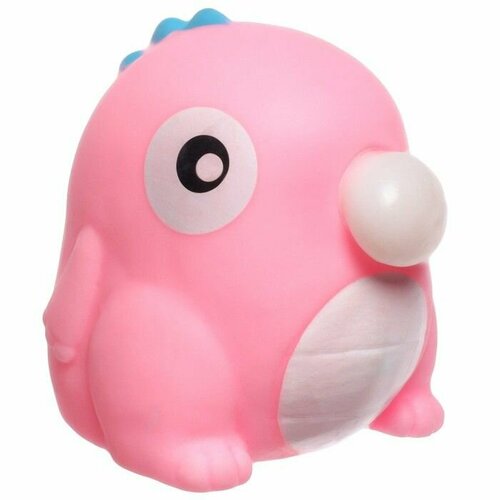 Резиновая игрушка для ванны Дракончик с пузырем 5x5 см цвет Крошка Я 634₽