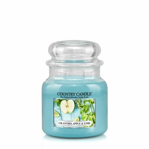 Country Candle Свеча средняя Кинза яблоко и лайм Cilantro Apple Lime 453гр 65-90 часов 3500₽