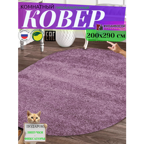 Ковер комнатный овальный 200*290 см
