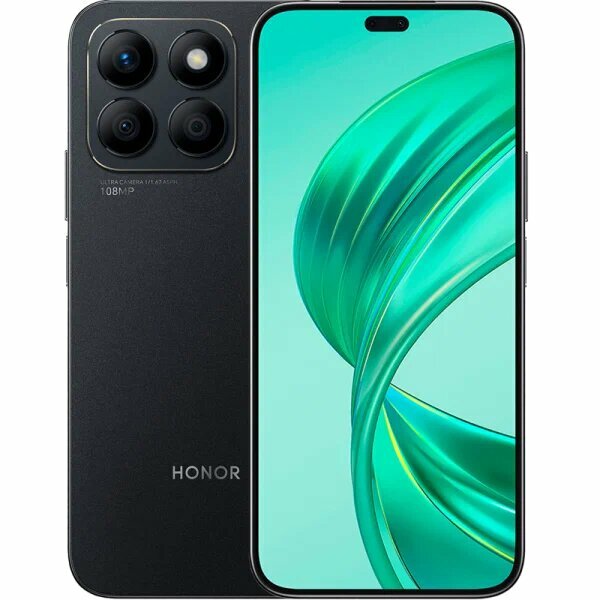 Смартфон HONOR X8B 8/128 ГБ RU, Dual nano SIM, Полночный черный