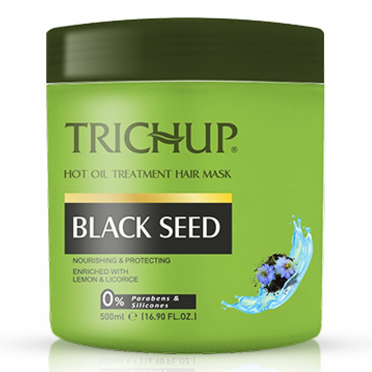 Маска для волос Vasu Trichup Black Seed Hot Oil Treatment питание и защита с черным тмином, 500 мл