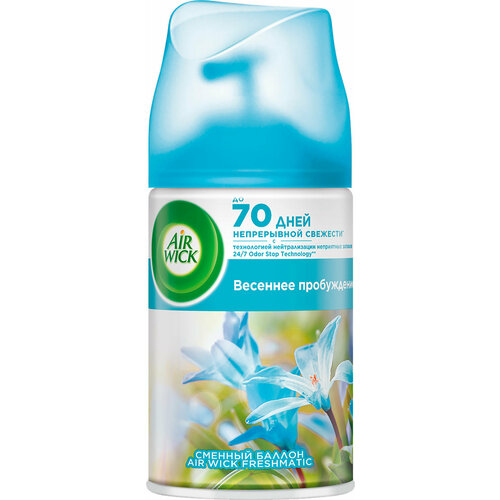 Сменный баллон для Air Wick Freshmatic Pure Весеннее настроение 250мл 1497₽