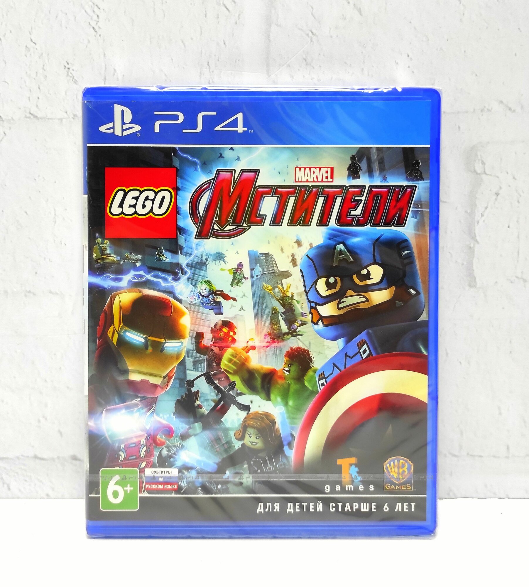 LEGO Мстители Marvel Avengers Русские Субтитры Видеоигра на диске PS4 / PS5