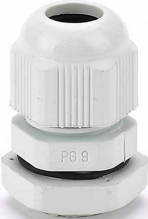 фото DEKraft КВ-101 Кабельный ввод типа PG 9 диаметр кабеля 4-9мм IP54