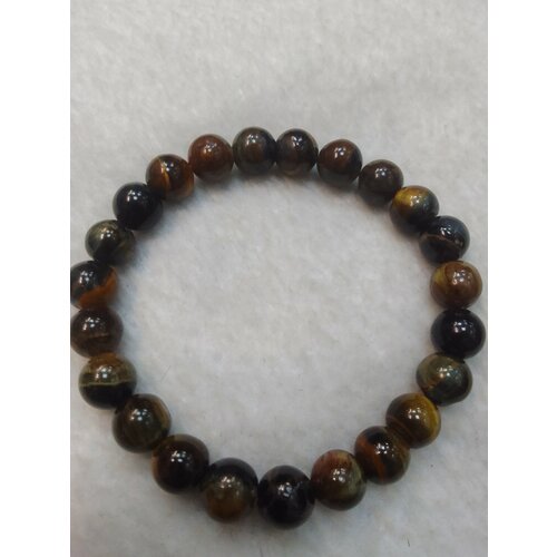 Браслет, соколиный глаз, размер one size