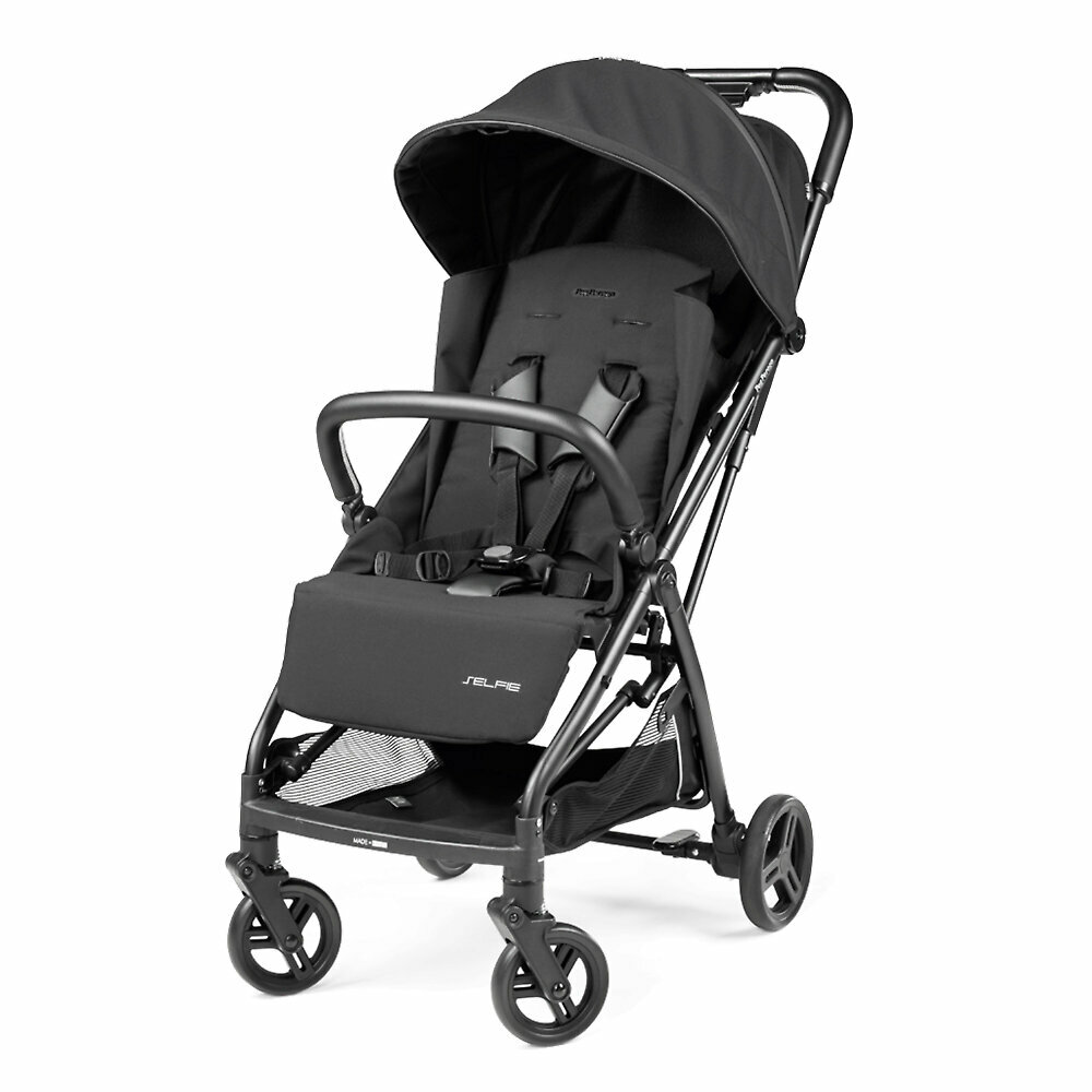 Прогулочная коляска Peg Perego Selfie, цвет Licorice (Чёрный)
