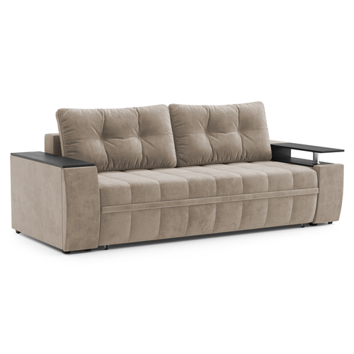 Диван Мустанг / еврокнижка /диван кровать/диван прямой/диван для сна/диван раскладной/НПБ/Диван с коробом в подлокотнике