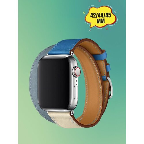 Кожаный ремешок Apple Watch 42-44-45 мм