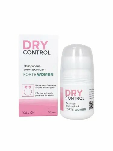 Drycontrol forte women roll-on дезодорант-антиперспирант 50 мл 2уп