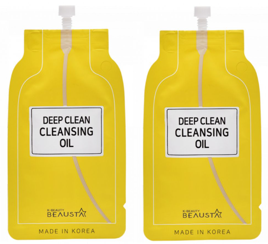 Гидрофильное масло для лица Beausta Deep Clean Cleansing Oil, 15 мл, 2 шт.