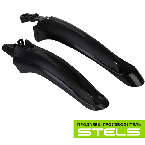 Крылья для велосипеда 24 STELS XGNB-027 пластиковые чёрные комплект NEW 841₽