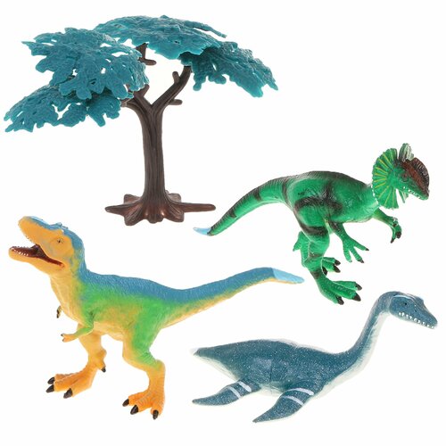 Фигурки Динозавры 4 штуки