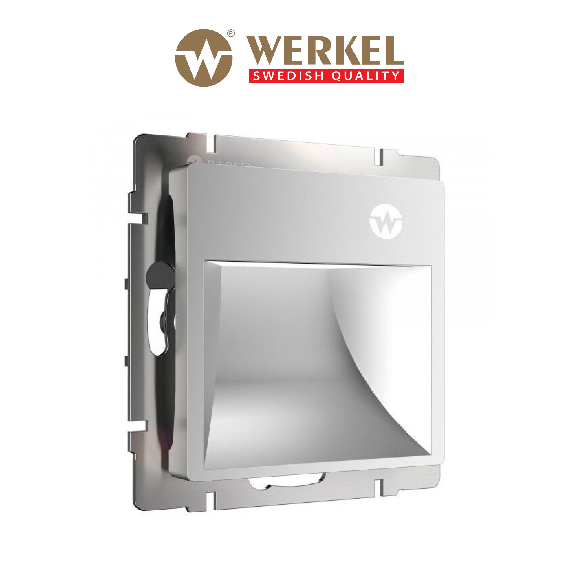 Встраиваемая LED подсветка три режима с датчиком движения Werkel W1154606 серебряный IP20