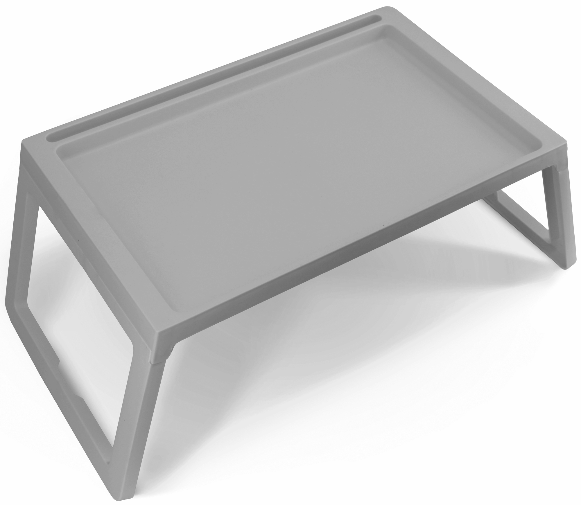 Столик прямоугольный 54.5x35.5 см пластик цвет серый