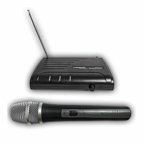 Pasgao PAW210/ PAH171 863,1MHz беспроводная система с ручным динамическим микрофоном, фикс, час