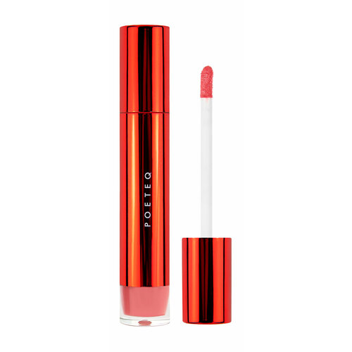 POETEQ Лаковый блеск для губ Lip Gloss Reflection, 5 мл, 61 ягодный пунш