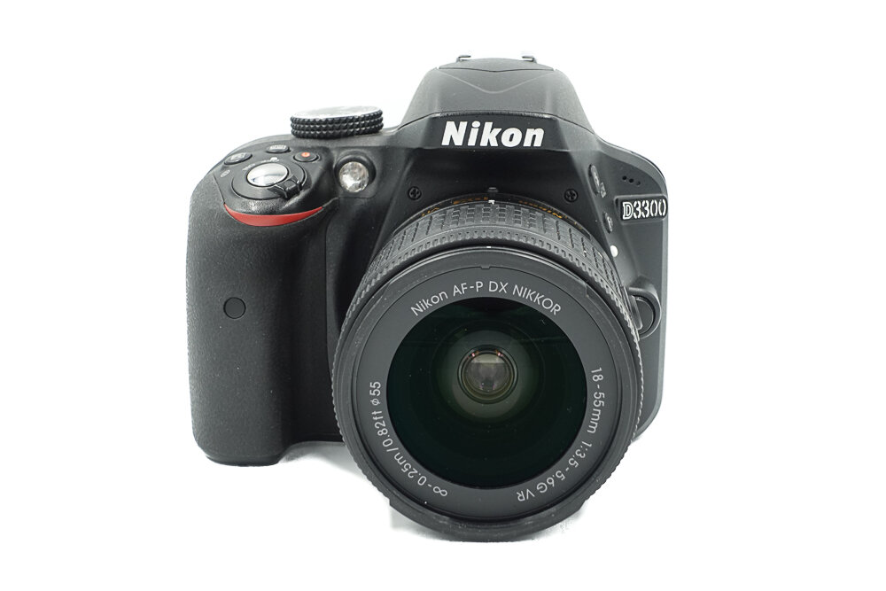 Фотоаппарат Nikon D3300 Kit AF-P DX 18-55mm F/3.5-5.6G, черный