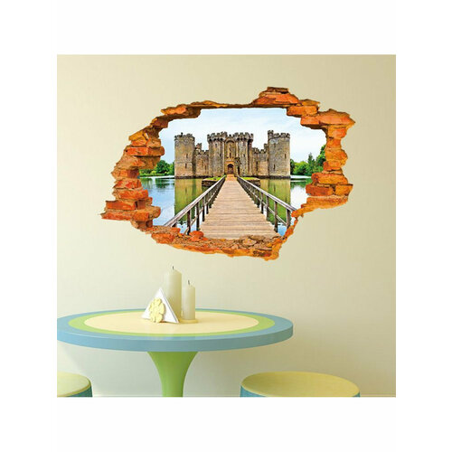 Декоративная интерьерная наклейка на стену в комнату