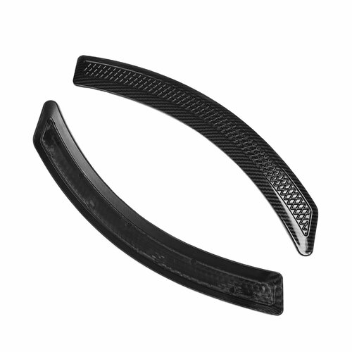 Глянцевая черная накладка на крыло с установкой на саморезы арт HH-UNIV-022 2651₽