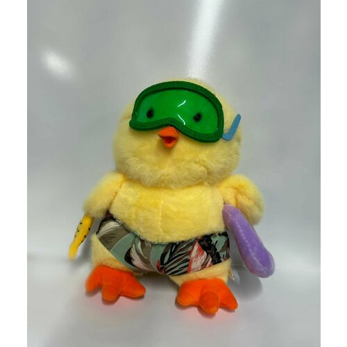 Мягкая игрушка плюшевый утёнок 1095₽