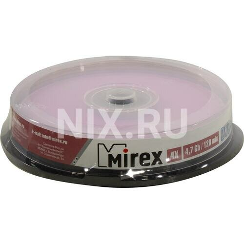 Диск DVD+RW Mirex 202639