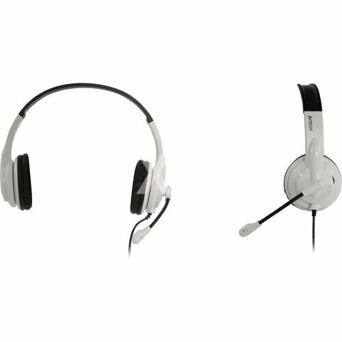 Наушники с микрофоном A4tech HS-10 Black 1526₽