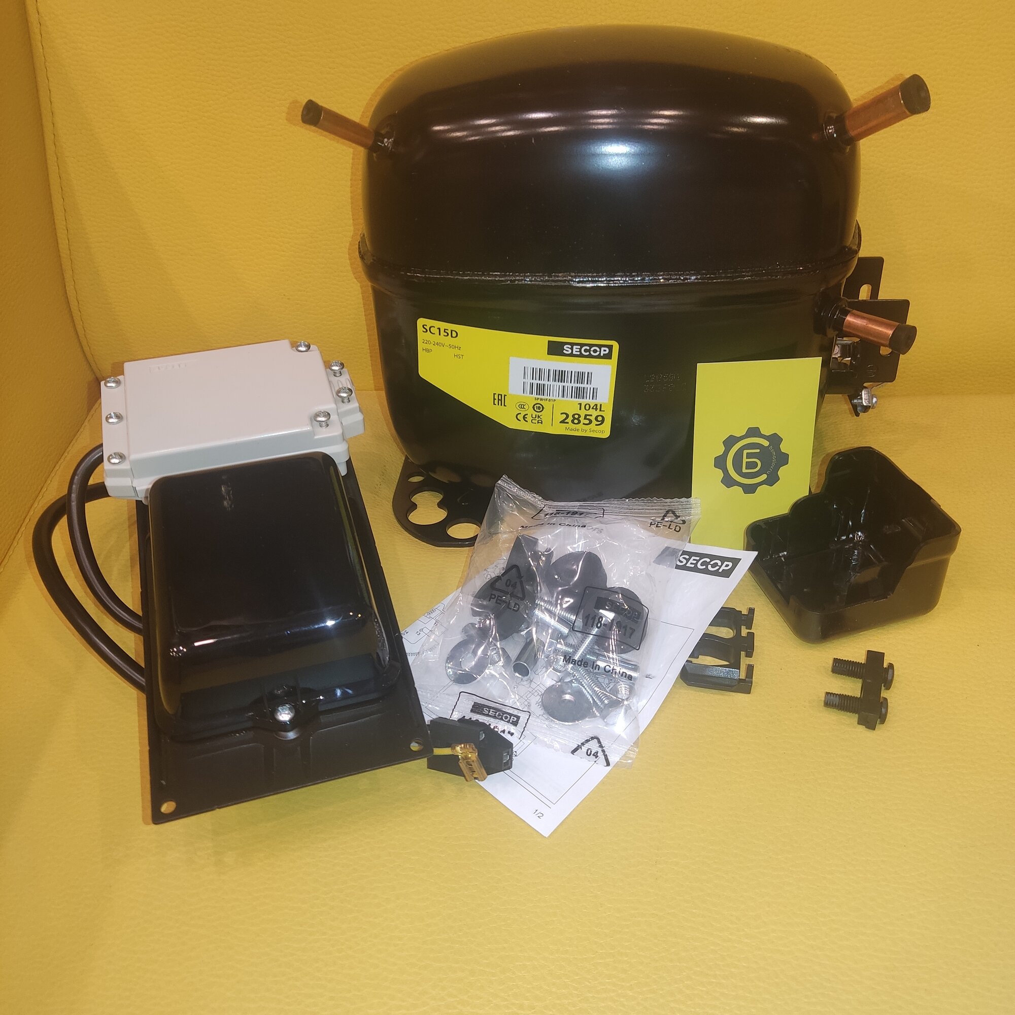 фото Secop (Danfoss) SC15D R22 1942 Вт