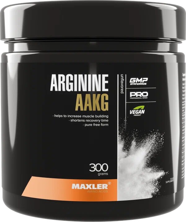 Аминокислота Maxler Arginine AAKG 300 гр